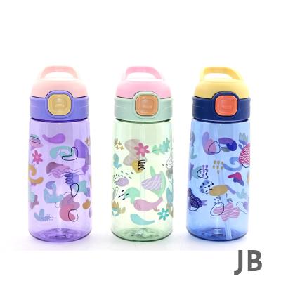 Renkli Pipetli Suluk 600 Ml Bpa İçermez Alk2968