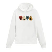Retro Müzik Enstrümanları Kapüşonlu Sweatshirt