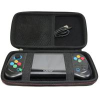 RG552 RG351 RGB10 için Taşınabilir Sert Seyahat Taşıma Çantası El Oyunu Konsolu 5/5,1 inç Retro Elde Taşınır Android Sistemi Video Oyun Konsolları (Sadece Kılıf)
