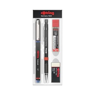 rOtring Visumax + Roller Ofis Seti- 0.7 mm, Mavi