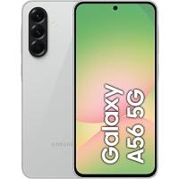 Samsung Galaxy A56 5G, Android Akıllı Telefon, 256GB Depolama, 8GB RAM, Gri, 6x İşletim Sistemi Yükseltmesi, Büyük Ekran, Uzun Pil Ömrü, 8GB + 256GB