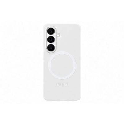 Samsung Galaxy S26 Silikon Magnet Kılıf, Beyaz