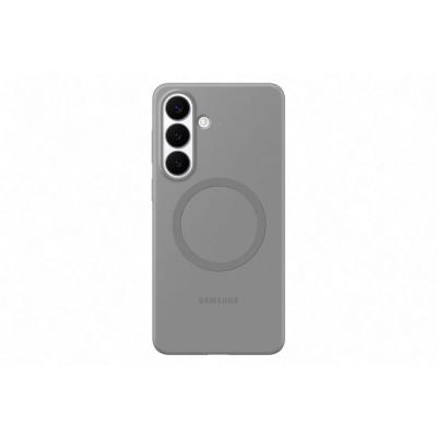 Samsung Galaxy S26Plus Silikon Magnet Kılıf, Gri