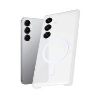 Samsung ile Uyumlu Galaxy S25 Plus Şeffaf PC Zara Mgsafe Kılıf, Zara-Samsung S25 Plus Kılıf