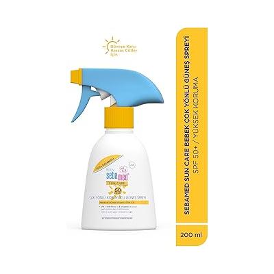 Sebamed Baby SPF 50+%98 UVA Korumalı UVB Filtreli Çok Yönlü Koruyucu Çocuk Güneş Spreyi 200 ml