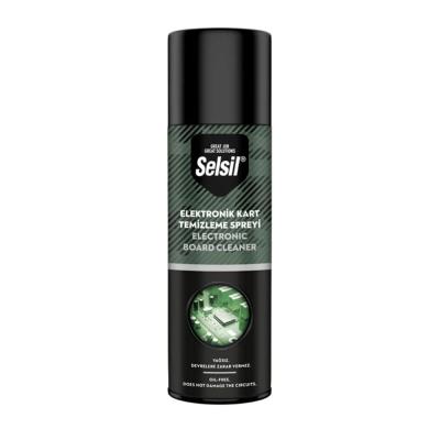 Selsil Elektronik Kart Temizleme Spreyi 200 ml Yağsız Antistatik Devre Temizleyici Sprey 1-2-3-5 Adet