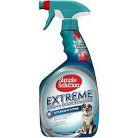 Simple Solution Köpekler için Extreme 3 Kat Etkili Leke ve Koku Giderici Ev ve Araç Halı Döşeme Kumaş İçin Ağır Leke ve Koku Kontrolü 945 ml