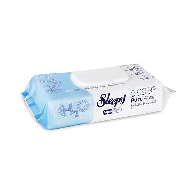 Sleepy AquaCare H2O Yenidoğan Islak Bebek Havlusu 50