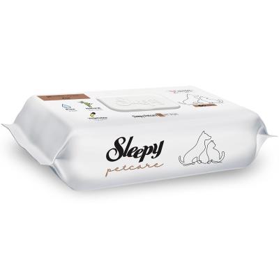 Sleepy Petcare Evcil Hayvan Islak Havlusu 6x60 Yaprak