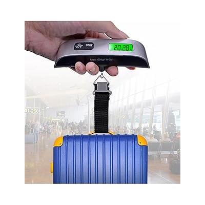SNA Dijital Işıklı Elektronik Askılı El Bagaj Tartısı Bavul Kantarı El Tartısı El Terazisi Bavul terazisi Okul Seyahat Taşınabilir Tartı