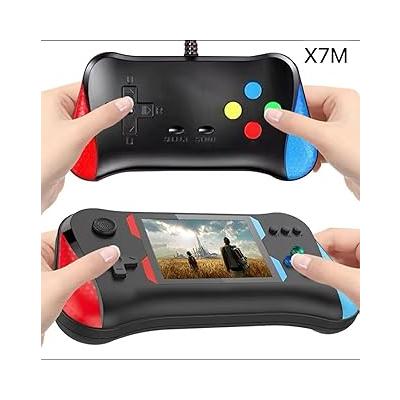 Sup X7m 500 Oyun Retro Sup Konsolu X7m 3,5 İnç Ekran Video Oyunları Hd/Av Çıkışı Taşınabilir Mini Gamepad