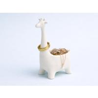 Takı Organizer – Zarif Takı Kutusu, Dekoratif Mücevher Düzenleyici, Minimalist Masaüstü Organizer - RingooRaffa – Aesthetic Giraffe Jewelry Organizer