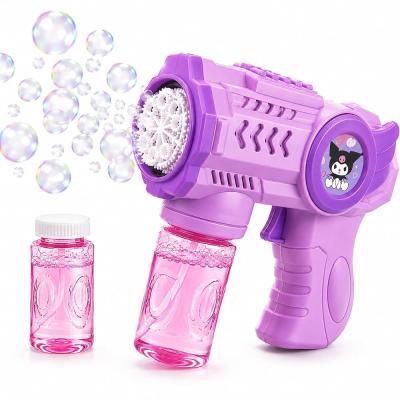 Talky Pilli Köpük Tabancası Otomatik Baloncuk Makinesi Bubble Gun Bol Köpük Üreten Sızdırmaz Tasarım (Pembe)