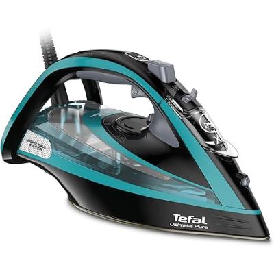 Tefal FV9844 Ultimate Pure 60 gr Sürekli ve 250 gr Şok Buharlı 3200 Watt Buharlı Ütü