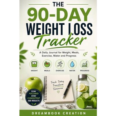 The Weight Loss Tracker: A Daily Journal for Weight, Meals, Exercise, Water and Progress