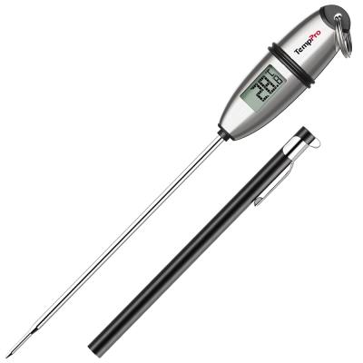 ThermoPro TP02S 5 Saniyede Anında Okuma Mutfak Termometresi Dijital Gıda Termometreleri Uzun Problu Et Barbekü Gıda Sıvıları Yağ Su
