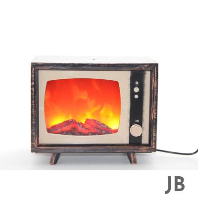 Tv Tasarımlı Ledli Şömine Lamba Aalk2511