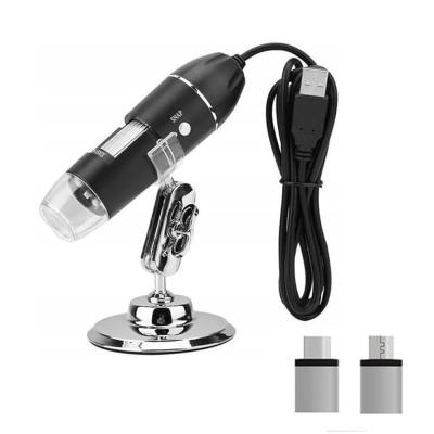 Type-c Micro Otgli 1000x Dijital Mikroskop USB HD Cmos 8 Led Digital Microscobe AL4076