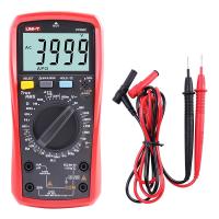 UNI-T UT890C Profesyonel Dijital Multimetre Test Cihazı Voltmetre Ampermetre Ohmmetre RMS 6000 Hesapları Işıklı LCD ile Polimetre Kapasite Testi ve Sıcaklık Ölçümü