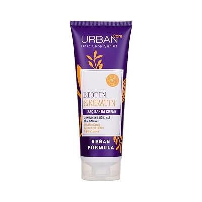 URBAN Care Biotin & Keratin Dökülmeye Eğilimli Saçlara Özel Saç Bakım Kremi 250 ml- Vegan