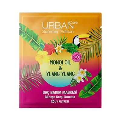 URBAN Care Monoi Yağı & Ylang Ylang Duş Öncesi Onarıcı Saç Bakım Maskesi 50 ml- Vegan