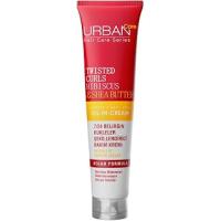 URBAN Care Twisted Curls Hibiscus & Shea Butter Kıvırcık ve Dalgalı Saçlara Özel Durulanmayan Bakım Kremi 175 ml- Vegan