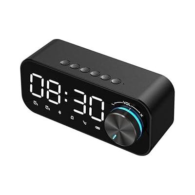 Valkyrie Bluetooth Şarjlı Alarmlı USB/SD Aynalı Masa Saati