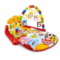 VARDEM Bebek Oyun Halısı, Piyanolu ve Ördek Figürlü Aktivite Halısı, Oyuncak Askılı Bebek Jimnastik Merkezi, Sesli Müzikli Bebek Gelişim Oyuncağı VRD107668