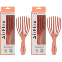 Vepa Airflex Dolaşık Saç Açma Fırçası, Kolay Tarama, Elektriklenme Önleyici Tarak (SOMON) (2 paketi)