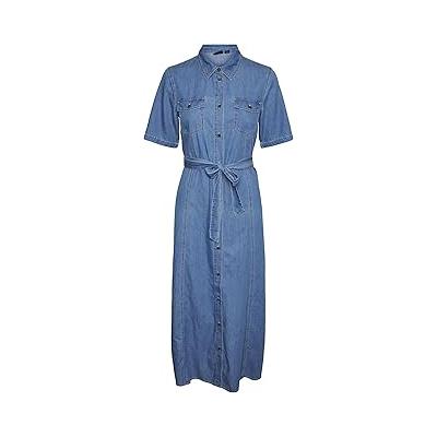 VMVIO 2/4 REG 7/8 SHIRT DRESS YO337 Elbise Kadın