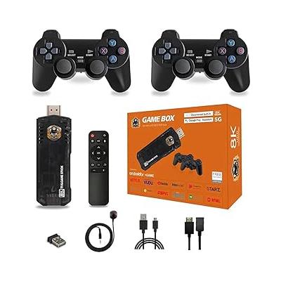 Winex 35000 Oyunlu 8K Android TV Stick Video Retro Oyun Konsolu