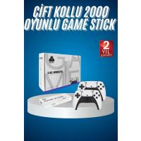 YamanHobi 2.4 GHZ Oyun Konsolu Çift Konsol 4K Ultra Hd Game Stick