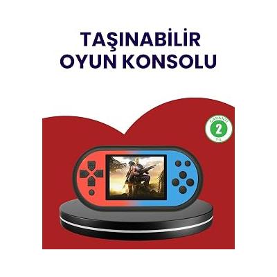YamanHobi 520 Oyunlu El Oyun Konsolu TV Bağlantılı HD LCD Ekranlı