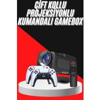 YamanHobi Retro Video Oyunu Konsolu Android Tv El Oyun Konsolu WIFI Taşınabilir Projeksiyon Cihazı