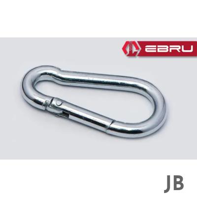 Yaylı Karabina, Çengel, Kanca 8mm - 2 Adet