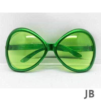 Yeşil Renk Yeşilçam Nostalji 80li Yıllar 90lı Yıllar Parti Gözlüğü  7x16 Cm