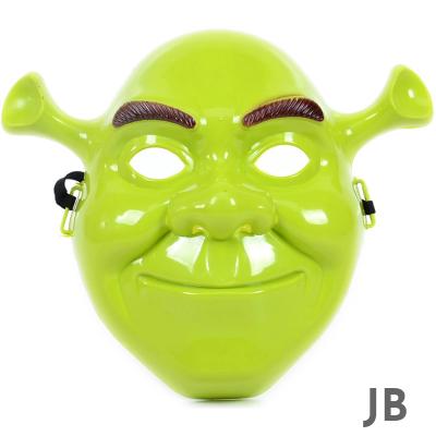 Yeşil Shrek Maskesi 21x25 Cm