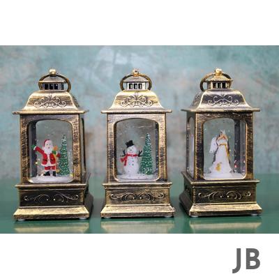 Yılbaşı Temalı Işıklı Müzikli Kar Küresi Alk3223