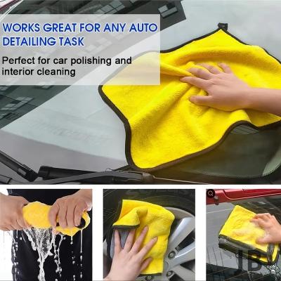Yünlü Hassas Araba Yıkama Ve Temizlik Bezi