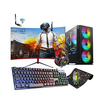 Zeiron Fx50 İ5-3470 16GB 1TB HDD+240GB SSD GT730 4GB 23.8" Curved Oyuncu Masaüstü Bilgisayar