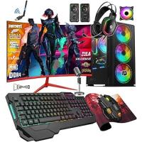 Zeiron Prime X90 Ryzen 5 5500 32Gb 1Tb M.2 Ssd Rtx3050 23.8" 165Hz Oyuncu Masaüstü Bilgisayar Uyumlu