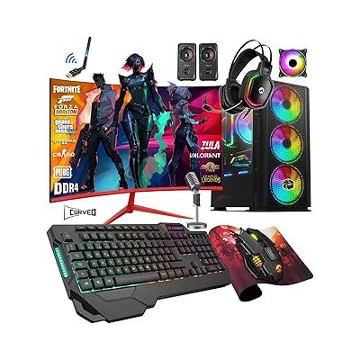 Zeiron Prime X90 Ryzen 5 5500 32Gb 1Tb M.2 Ssd Rtx3050 23.8" 165Hz Oyuncu Masaüstü Bilgisayar Uyumlu