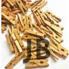 100'lü Gold Ahşap Mandal 2.5cm (10'lu Paket-1000 Adet)