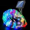 10m 100 Led Solar Led Işık Rgb