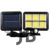 120 Cob Led Solar Panelli 3 Modlu Duvar Lambası Mz-302