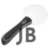2 Led Işıklı 2.5x90mm Okuma Büyüteç
