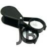 20x30 2k30mm Çıft Optik Lens Katlanan Cep Büyüteç.