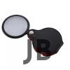 5x50mmmini Büyüteç,cepte Taşınan,optik Lens Katlanabilir Deri Kaplamaxx1051