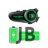 A50 5x Motor Kask Kulaklık Rgb Bluetooth Motosiklet Kulaklık Intercom 5 Kişi Eşleşme