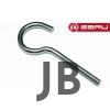 Açık Metrik Kanca M5 / 21x80 - 10 Adet